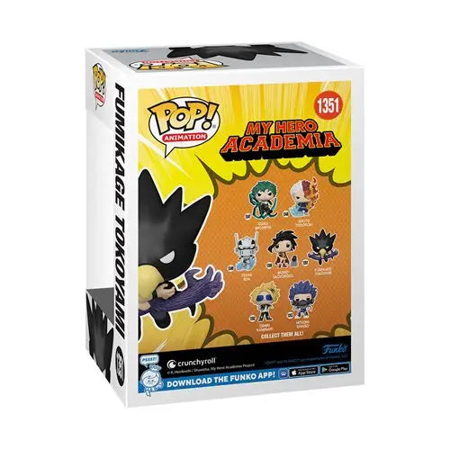 Fumikage Tokoyami Funko Pop Vinyl Figure #1351 - Hero Academia Fallen Angel Batman