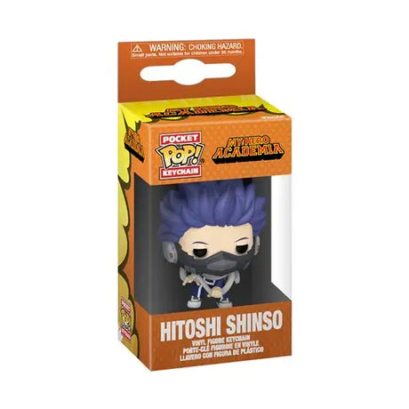 Hitoshi Shinso Key Chain: Hero Academia Pocket Pop vinyl figure