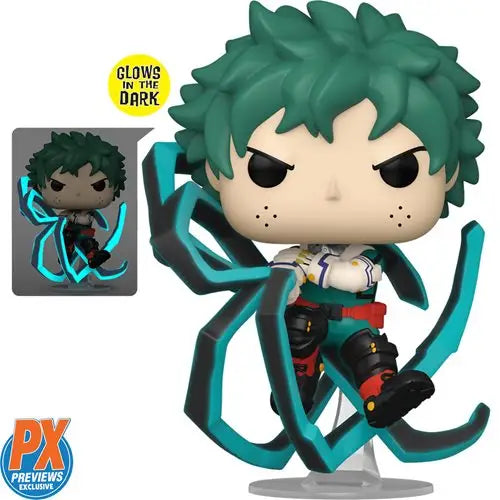 My Hero Academia Izuku Midoriya Blackwhip Glow-in-the-Dark Funko Pop Vinyl Figure