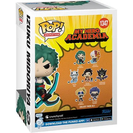 My Hero Academia Izuku Midoriya Blackwhip Glow-in-the-Dark Funko Pop