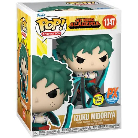 Hero Academia Izuku Midoriya Blackwhip Glow-in-the-Dark Funko Pop vinyl figure - Yuryu