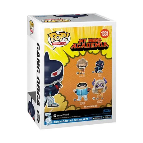 Hero League Baseball Gang Orca Funko Pop! vinyl figure set with animated characters