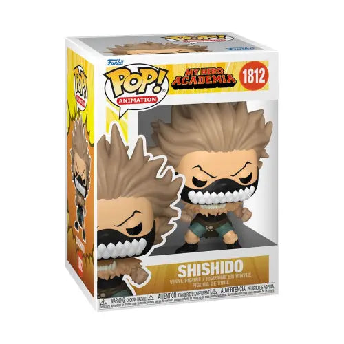 Funko Pop! vinyl figure of Shishido from My Hero Academia #1812 in retail packaging