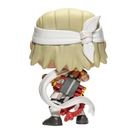 Exclusive Killer Bee Vinyl Figure - Entertainment Earth Exclusive, close up of toy girl with sword