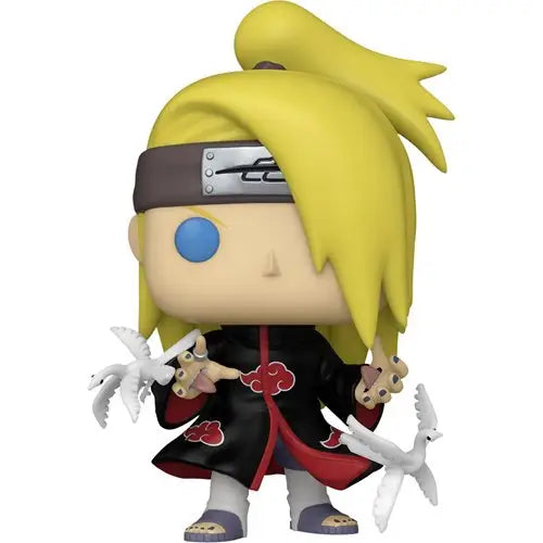 Funko Pop Shippuden Deidara vinyl figure in Akatsuki outfit