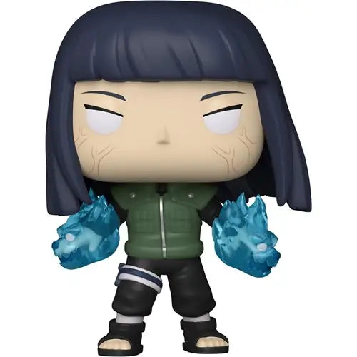 Shippuden Hinata Twin Lion Fists Funko Pop vinyl figure with blue hair