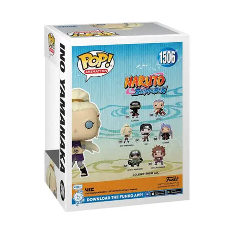 Funko Pop box featuring Naruto Shippuden Ino Yamanaka Ino Yamanaka Funko figure