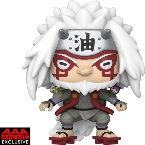 Shippuden Jiraiya Sage Mode Pop toy figure with white hair