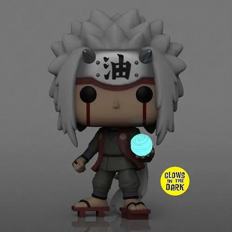 Shippuden Jiraiya Rasengan Glow Dark Funko Pop Toy Figure Close Up