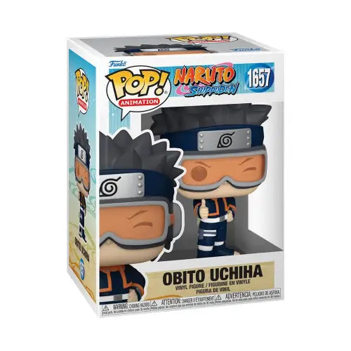 Funko Pop vinyl figure of Obito Uchiha from Naruto Shippuden #1657 collectible display