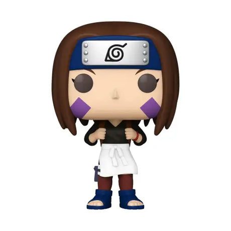 Funko Pop figure of Rin Nohara from Shippuden, wearing Leaf Village headband and apron