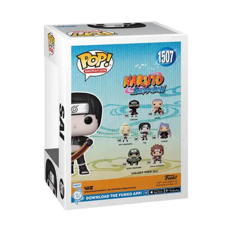 Funko Pop box for Naruto Shippuden Sai Funko Pop Vinyl Figure #1507
