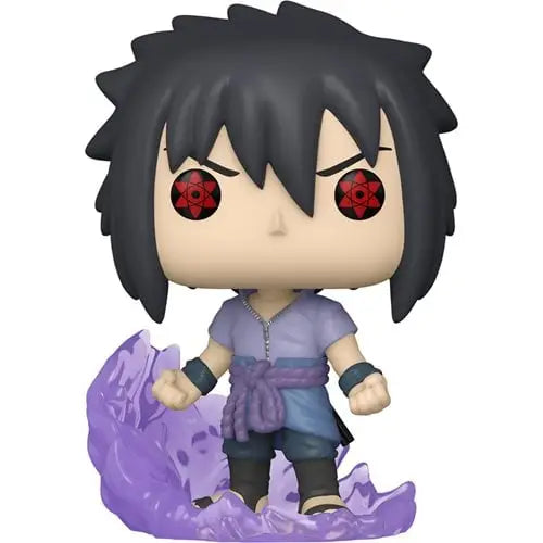 Shippuden Sasuke Uchiha Funko Pop Vinyl Figure with black hair.