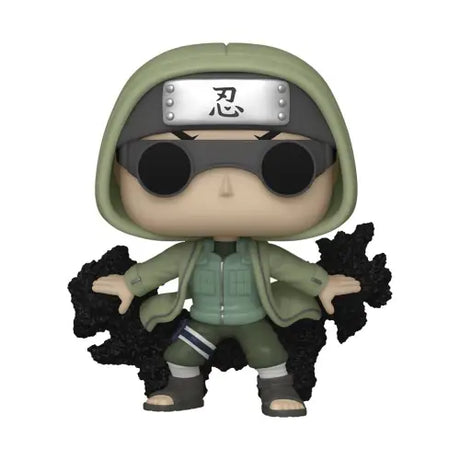 Anime character figurine of Shippuden Shino Aburame from Naruto Shippuden Shino Aburame Funko Pop