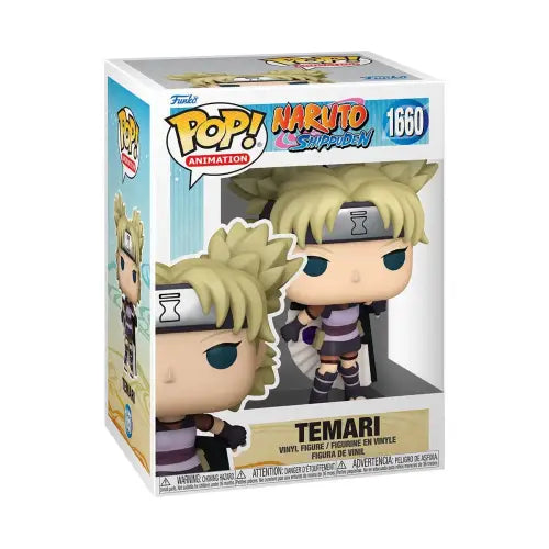 Funko Pop vinyl figure of Shippuden Temari with Fan, product #1660, collectible item