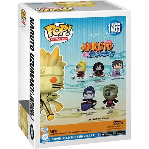 Naruto Uzumaki Kurama Link Mode Funko Pop Vinyl Figure Set