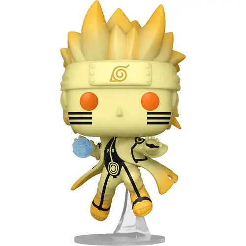 Close up of Naruto Uzumaki Kurama Link Mode Funko Pop from AAA Anime Exclusive