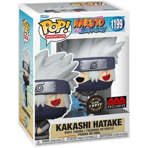 Young Kakashi Hatake AAA Anime Exclusive Funko Pop Vinyl Figure Glow-in-the-Dark