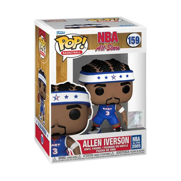 Funko Pop Vinyl Figure of Allen Iverson in Philadelphia 76ers uniform