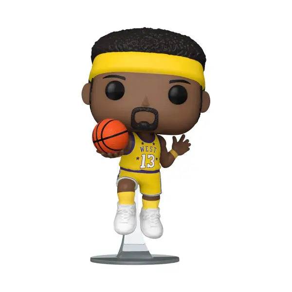 Funko Pop Vinyl Figure of Wilt Chamberlain in Los Angeles Lakers Jersey Number 13