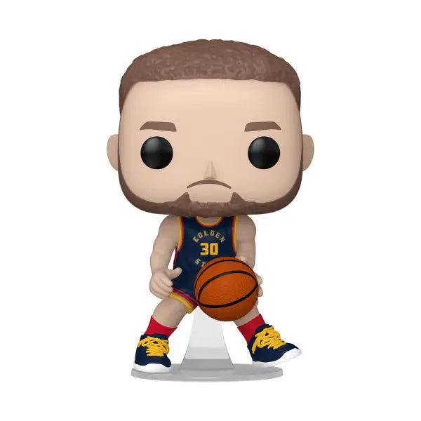 Funko Pop figure of Stephen Curry in Golden State Warriors uniform #205 City Edition 2024