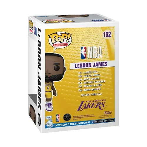 LeBron James Lakers Funko Pop Figure - NBA LeBron James pop vinyl toy