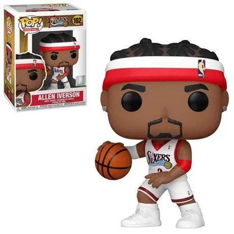 Funko Pop! NBA Legends Allen Iverson figurine in Philadelphia 76ers uniform