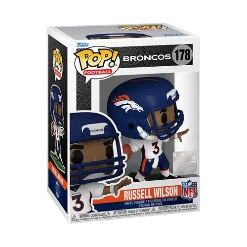 NFL Broncos Russell Wilson Funko Pop Vinyl Figure