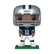 Funko Pop figure of Micah Parsons in Dallas Cowboys jersey number 11 on green base