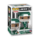 Garrett Wilson Funko Pop NFL figure in green New York Jets uniform #302