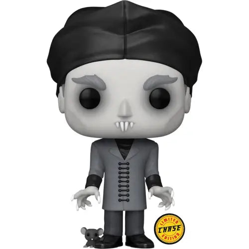 Count Orlok Funko Pop vinyl figure in grey outfit with a chase variant sticker