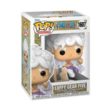 Funko Pop Luffy in Gear Five form from One Piece Anime series #1607 collectible