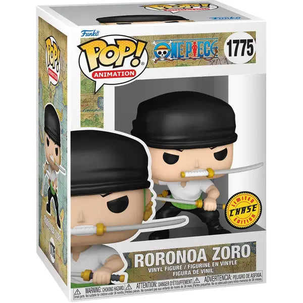 Funko Pop vinyl figure of Roronoa Zoro from One Piece with swords 2024 edition