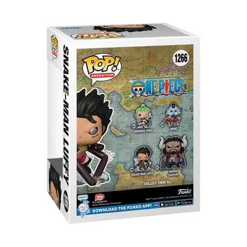 Snake-Man Luffy Funko Pop! vinyl figure set from One Piece