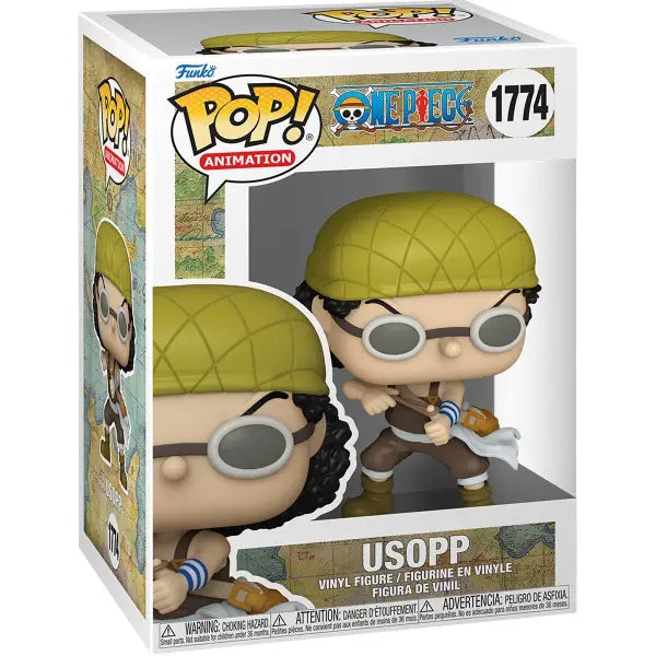 Funko Pop vinyl figure of One Piece Usopp character #1774 from the anime series