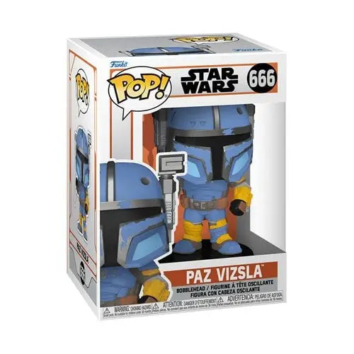 Paz Vizsla Mandalorian Funko Pop Figurine Star Wars Vinyl Figure