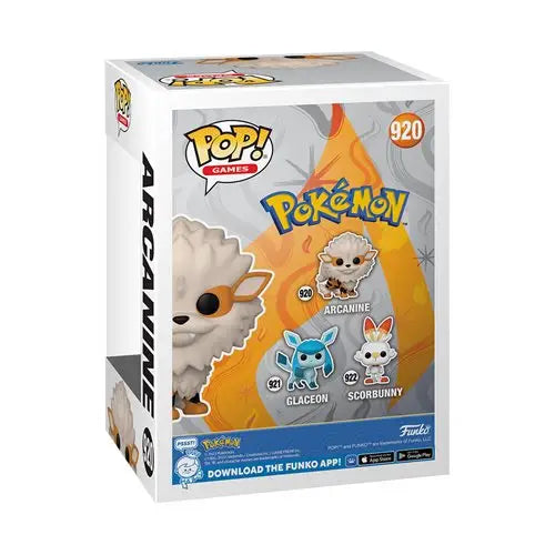 Pokemon Arcanine Funko Pop Vinyl Figure - Collectible Set