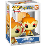 Funko Pop Pokémon Chimchar vinyl figure #963 in vibrant orange color