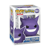 Funko Pop figure of Gengar from Pokemon with a mischievous grin in vinyl