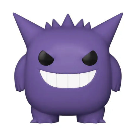 Purple cartoon monster with a mischievous grin in Pokemon Gengar Funko Pop! Vinyl Figure