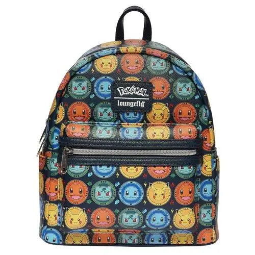 Pokémon Kanto Starter Mini Backpack featuring LoungeFly Disney Pio design