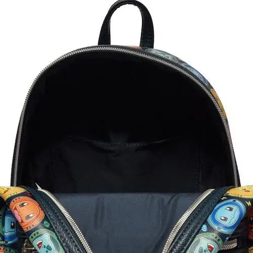 Pokémon Kanto Starter Mini Backpack with Colorful Pattern