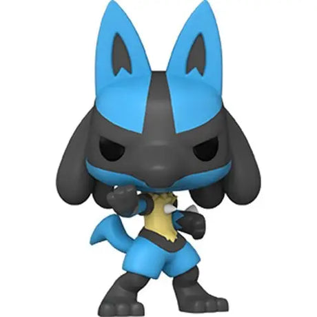 Pokemon Lucario Funko Pop! figurine on display