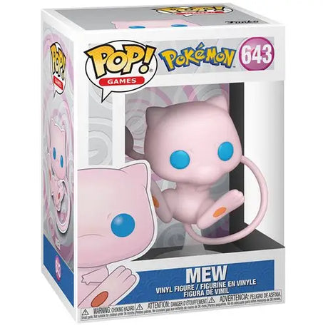 Charming Pokemon Mew Funko Pop Vinyl Figure.