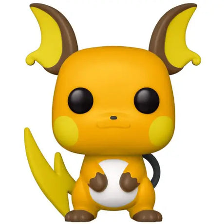 Pokemon Raichu Funko Pop Vinyl Figure #645 showcasing an orange electric mouse character