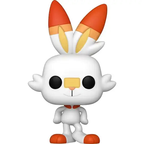 White rabbit vinyl figure: Scorbunny Funko Pop for Pokemon fans