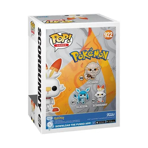 Scorbunny Funko Pop Vinyl Figure set for Pokemon fans