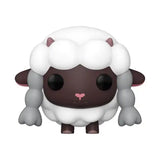 Cute cartoon sheep with fluffy wool, Dark face, Pokemon Wooloo Funko Pop Vinyl Figure