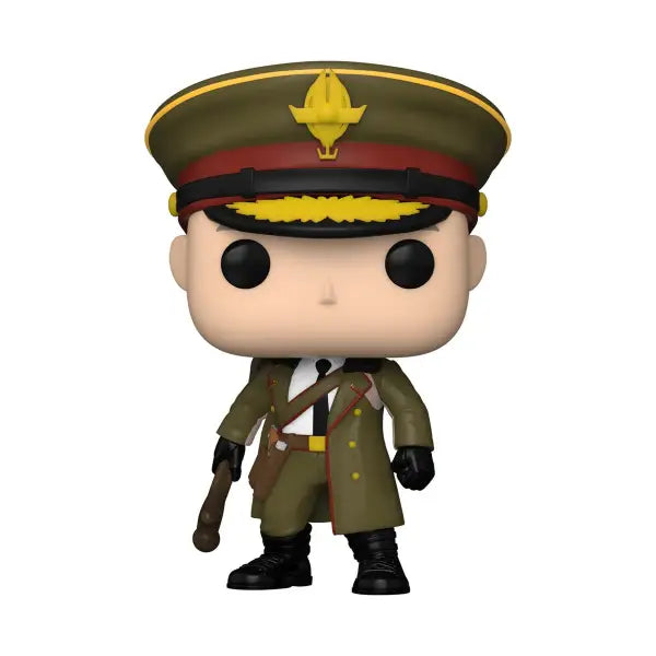 Funko Pop-style Rebel Moon Atticus Noble figurine in military uniform with peaked cap