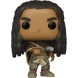 Funko Pop vinyl figure of Rebel Moon Tarak, a warrior with long dark hair and weapon